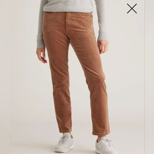 Quince Brown Corduroy Trousers SIZE 6